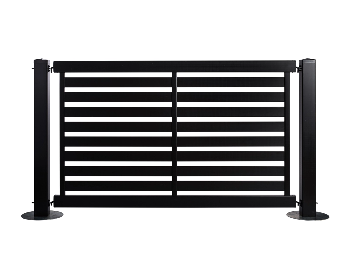 Black Slat Fence 2m .jpg