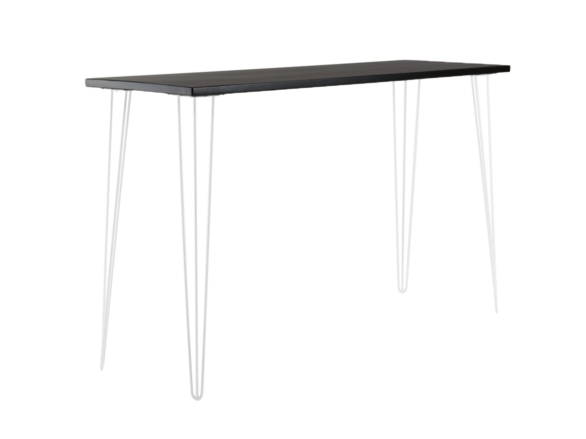 Hairpin High Bar Rectangle   Black   White Legs.jpg