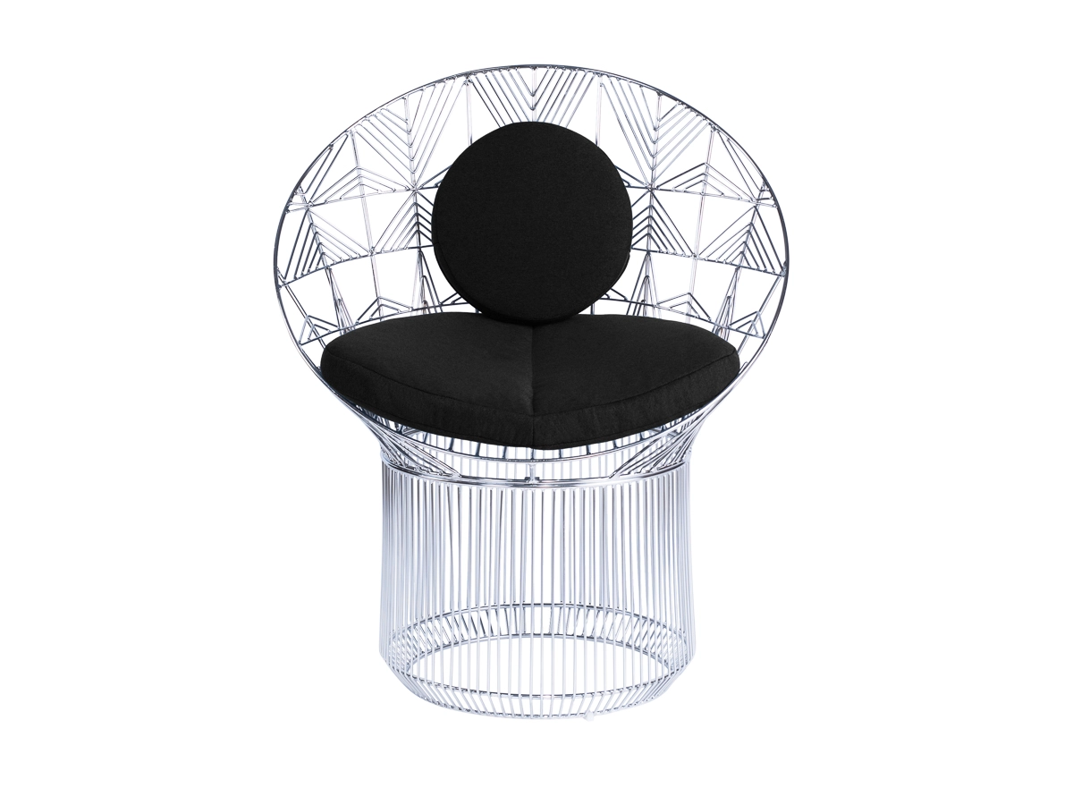 Jagger Chrome Chair   Black Cushion.jpg