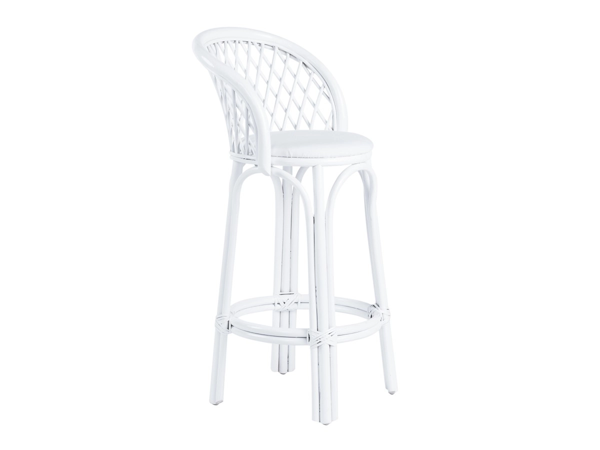 Lotus High Stool   White .jpg