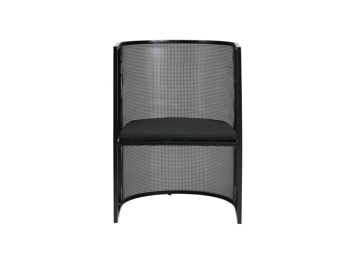 Neo Armchair   Black Front View.jpg