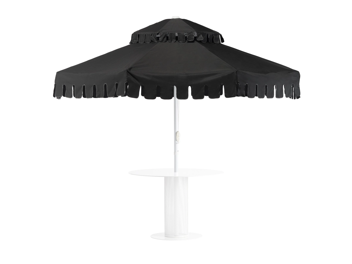 Scalloped Umbrella With Neo Table   Black White.jpg