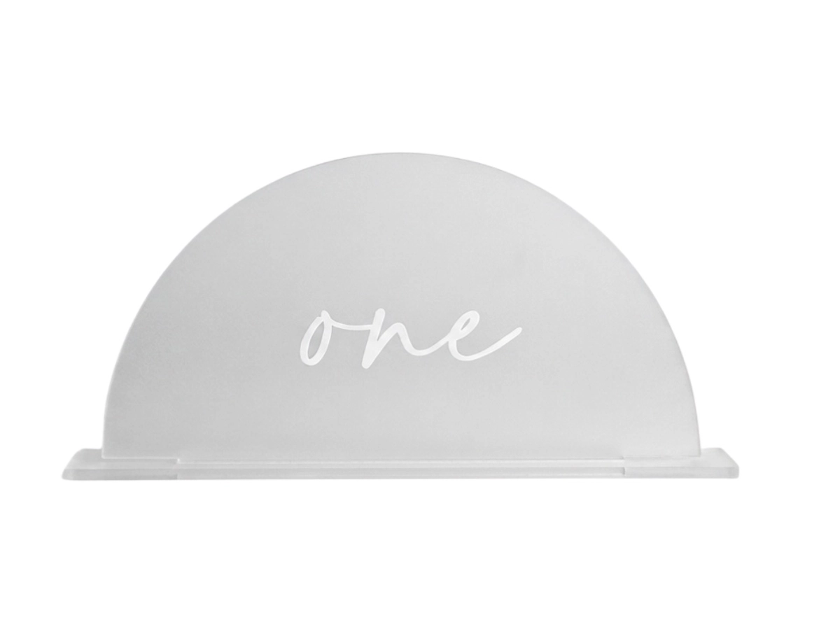 Table Number Sign (acrylic Frosted Curve White Wording) .jpg