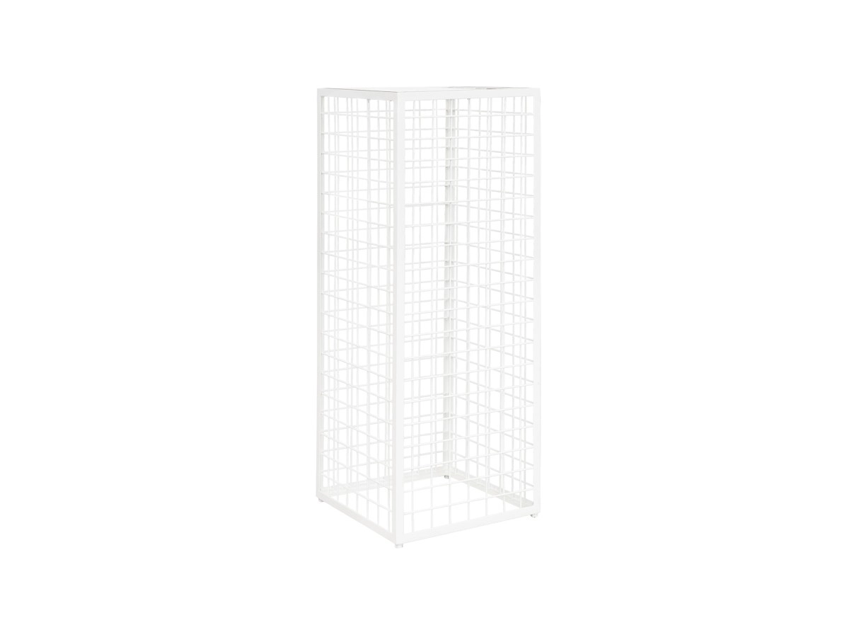 White Mesh Plinth Medium.jpg