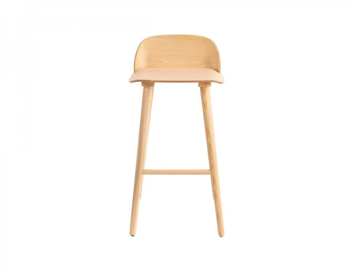 Wooden High Stool Natural   Front.jpeg